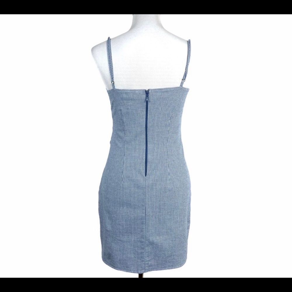 SHOW ME YOUR MUMU Amara Gingham Mini Dress - Picture 9 of 12